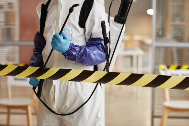 Professional Hoarding Cleanup technician working in Peoria, IL